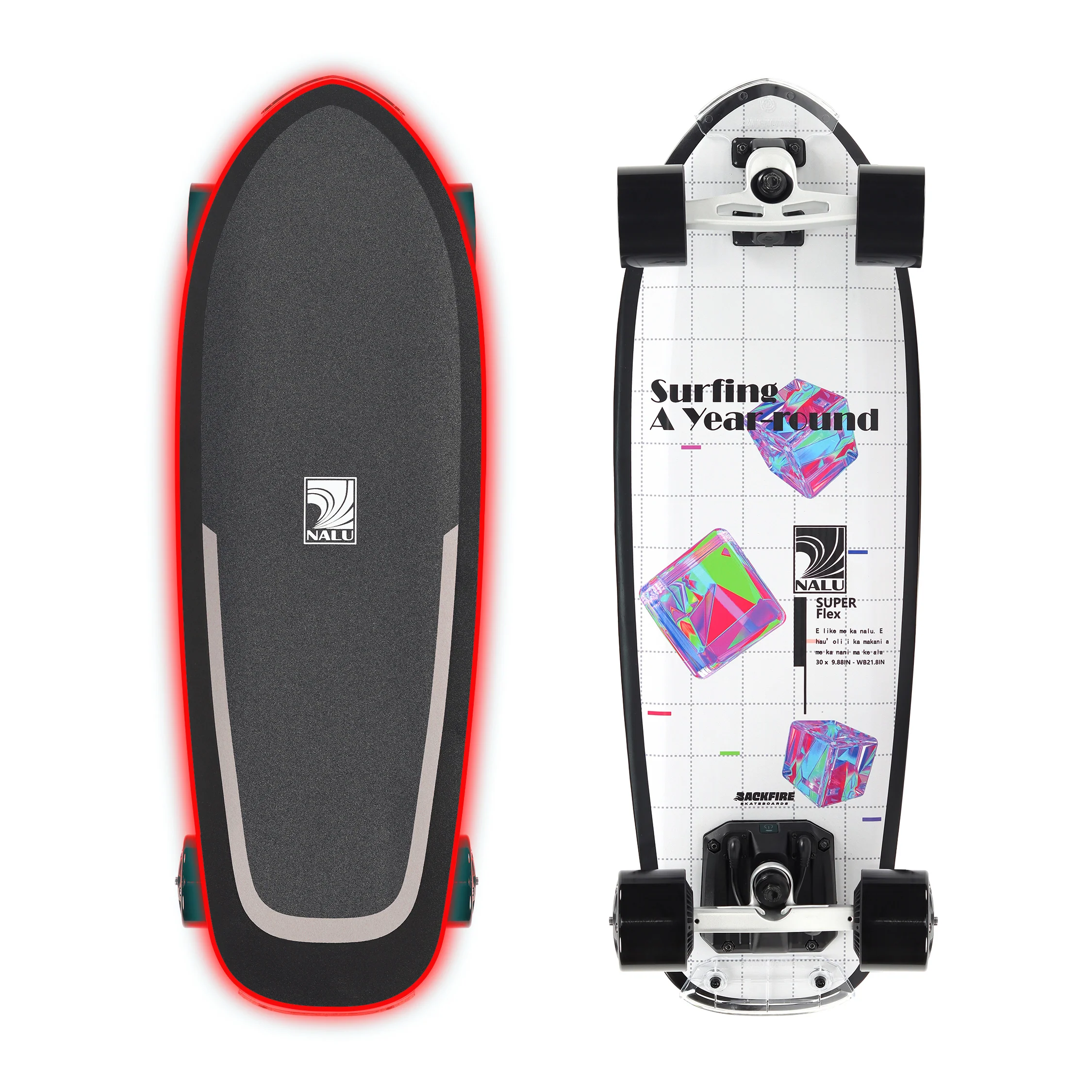Backfire Nalu Electric Surf Skate with R5s Remote - Image 5